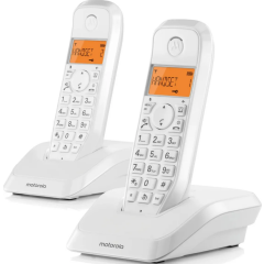 Радиотелефон Motorola S1202 White
