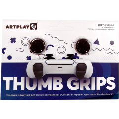 Накладки на стики Artplays Thumb Grips Black для PS5