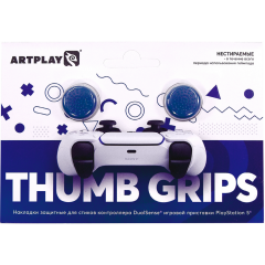 Накладки на стики Artplays Thumb Grips Blue для PS5 (ART35)
