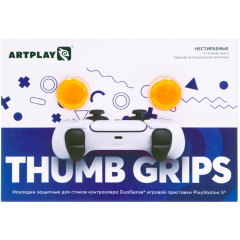Накладки на стики Artplays Thumb Grips Orange для PS5