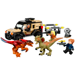 Конструктор LEGO Jurassic World Pyroraptor & Dilophosaurus Transport