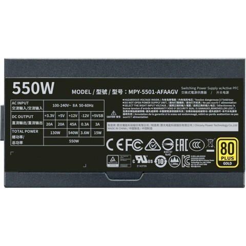 Блок питания 550W Cooler Master V550 Gold (MPY-5501-AFAAGV-EU)_3