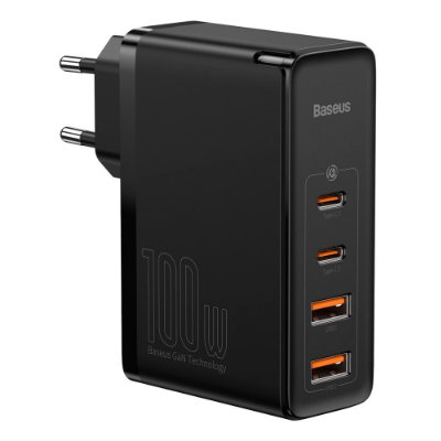 Сетевое зарядное устройство Baseus GaN2 Pro Quick Charger 2C+2U 100W