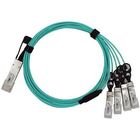 Кабель SFP+ LR-LINK (Linkreal) LRAOC-QSFP+-4SFP+-5M