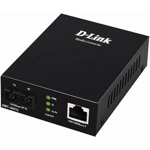 Медиаконвертер D-Link DMC-G02SC