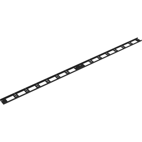 Кабельный органайзер TLK TLK-OV75-2-47U-I-BK