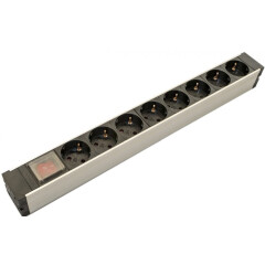 Блок розеток Hyperline SHZ19-8SH-S-IEC_0