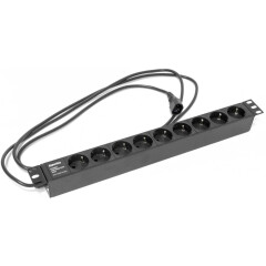 Блок розеток Hyperline SHE19-9SH-2.5IEC_0