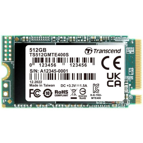 Накопитель SSD 512Gb Transcend MTE400S (TS512GMTE400S)