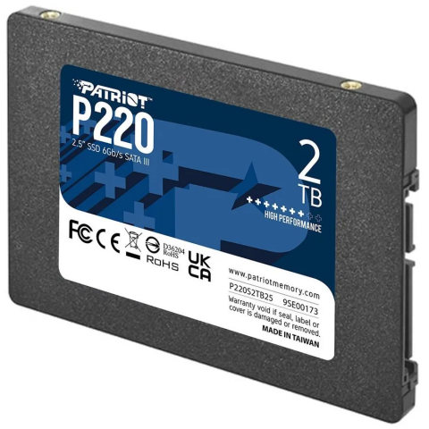 Накопитель SSD 2Tb Patriot P220 (P220S2TB25)