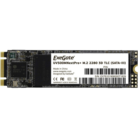 Накопитель SSD 1Tb ExeGate NextPro+ (M2UV500TS1TB)