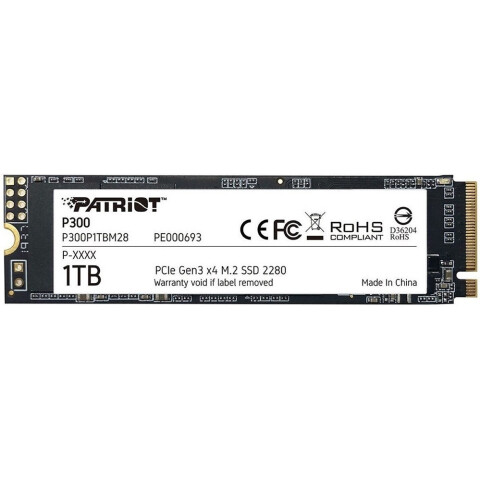 Накопитель SSD 1Tb Patriot P300 (P300P1TBM28)