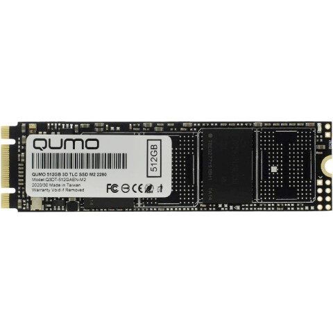 Накопитель SSD 512Gb QUMO Novation 3D (Q3DT-512GAEN-M2) OEM