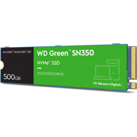 Накопитель SSD 500Gb WD Green SN350 (WDS500G2G0C)