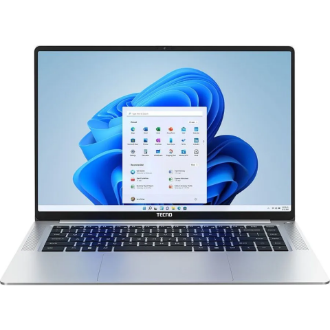 Ноутбук TECNO MegaBook S1 (S15AM) (S1i516+512GGreyWin)
