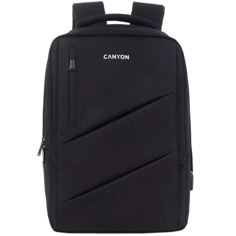 Рюкзак для ноутбука Canyon Backpack BPE-5 Urban USB 15.6'' Black