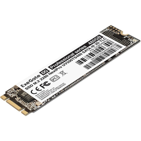 Накопитель SSD 480Gb Exegate NextPro M.2 (UV500TS480)