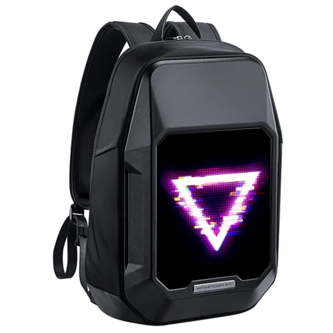 Рюкзак для ноутбука Divoom Cyberbag Pixel Art LED Backpack Black