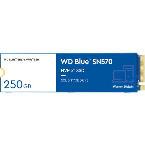 Накопитель SSD 250Gb WD Blue SN570 (WDS250G3B0C)