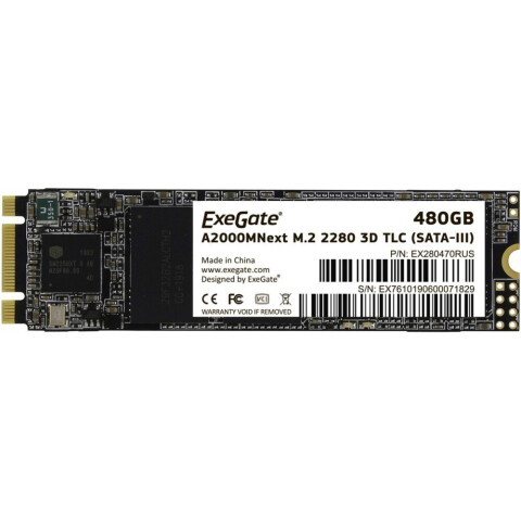 Накопитель SSD 480Gb Exegate Next (A2000TS480)