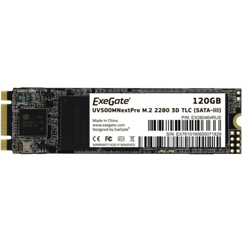 Накопитель SSD 120Gb Exegate NextPro M.2 (UV500TS120)