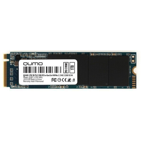 Накопитель SSD 1Tb QUMO Novation 3D (Q3DT-1TSY-NM2) OEM