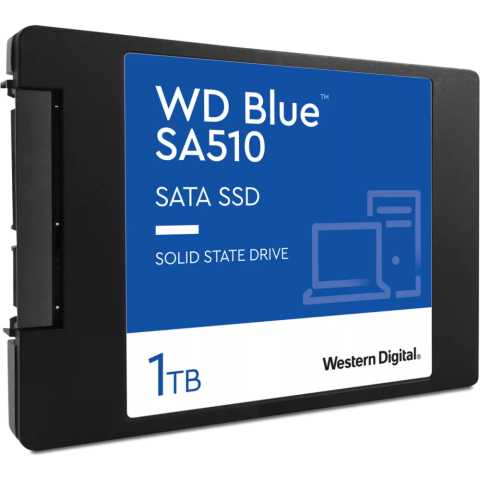 Накопитель SSD 1Tb WD Blue SA510 (WDS100T3B0A)