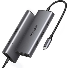 Док-станция UGREEN CM498 Grey (15531)_0