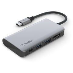 Док-станция Belkin USB-C 4-in-1 Multiport Adapter (AVC006btSGY)_0