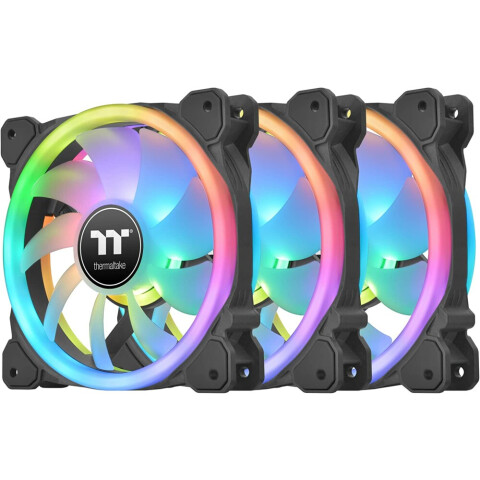 Вентилятор для корпуса Thermaltake CL-F137-PL12SW-A SWAFAN 12 RGB (3 Fan Pack)