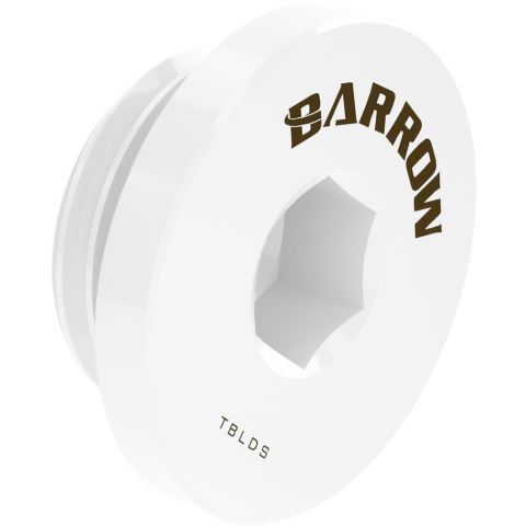 Заглушка для СЖО Barrow TBLDS White (BA2161)