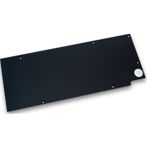 Бэкплейт для водоблока СЖО EKWB EK-FC980 GTX Strix Backplate Black (3831109830345)