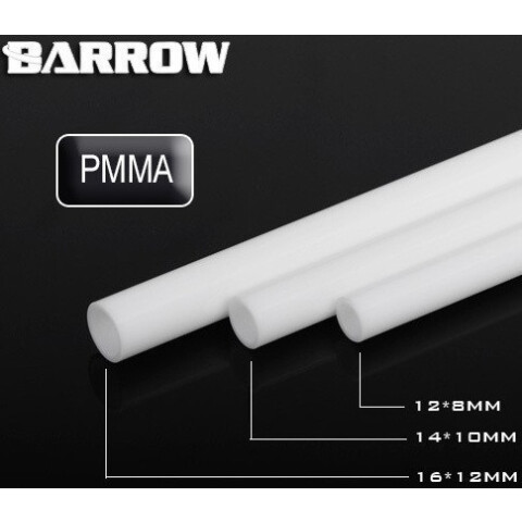 Трубка для СЖО Barrow YKW16-12 White (BA1930)