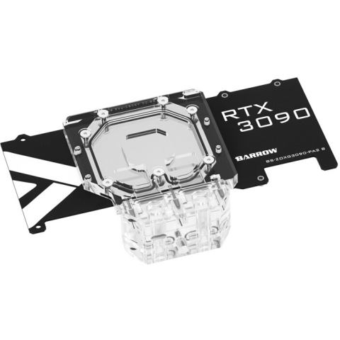 Водоблок для видеокарты Barrow BS-ZOXG3090-PA2 Backplate (BA2989)