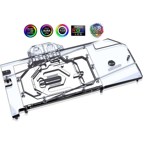 Водоблок для видеокарты Bykski N-GY3090HOF-X 5V A-RGB + Backplate (C1-0962)