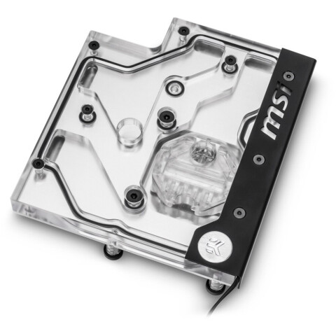 Водоблок для платы EKWB EK-FB MSI X470 M7 RGB Monoblock Nickel (3830046998200)