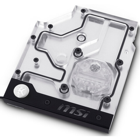 Водоблок для платы EKWB EK-FB MSI X370 XPower RGB Monoblock Nickel (3831109821725)