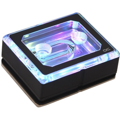 Водоблок для процессора Alphacool Eisblock XPX Aurora PRO - Acryl Black Digital RGB (12950)