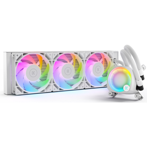 Система жидкостного охлаждения EKWB EK-Nucleus AIO CR360 Lux D-RGB - White