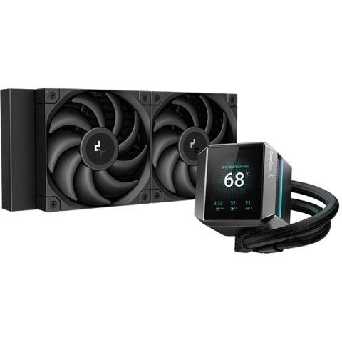 Система жидкостного охлаждения DeepCool MYSTIQUE 240 Black