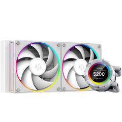 Система жидкостного охлаждения ID-COOLING SL240 WHITE_2