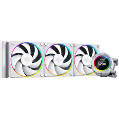 Система жидкостного охлаждения ID-COOLING SL360 WHITE_1