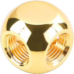 Разветвитель для СЖО Bykski B-TE3-X Gold (C10-0376)_0