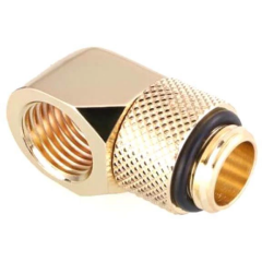 Угловой фитинг для СЖО Bykski B-RD90-X Gold (C10-0363)_0