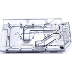 Водоблок для видеокарты Alphacool Eisblock Aurora Acryl GPX-N RTX 3090 Founders Edition with Backplate (11941)_1
