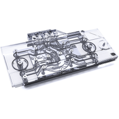Водоблок для видеокарты Alphacool Eisblock Aurora Acryl GPX-N RTX 3090/3080 Ventus with Backplate (11937)_1