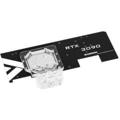 Водоблок для видеокарты Barrow BS-GIX3090-PA2 B Gigabyte Aorus Backplate (BA2948)_0