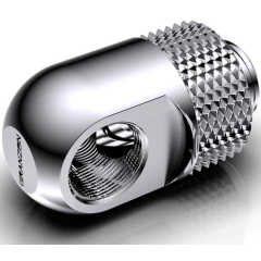 Угловой фитинг для СЖО Bykski Granzon GD-90 Silver (C10-0509)_0