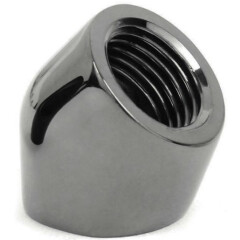 Угловой фитинг для СЖО EKWB EK-AF Angled 45° 2F G1/4 Black Nickel (3831109847688)_0