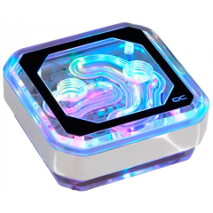 Водоблок для процессора Alphacool Eisblock XPX Aurora - Plexi Chrome Digital RGB (12947)_0